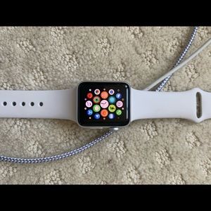 apple watch series 3 38mm white
